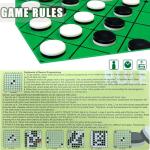 KOKOSUN Reversi (Othello) Board Game Set-9.8”, Magnetic Folding Classic Strategy Travel Game for Kids and Adults