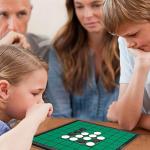 KOKOSUN Reversi (Othello) Board Game Set-9.8”, Magnetic Folding Classic Strategy Travel Game for Kids and Adults