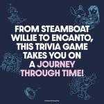 PlayMonster The Magical World of Disney Trivia Games – Board Games for Family Night, Multi-Player Board Game, Family Board Game, Travel Games, Disney Toys, Ages 6+