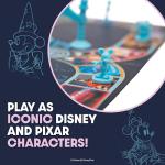 PlayMonster The Magical World of Disney Trivia Games – Board Games for Family Night, Multi-Player Board Game, Family Board Game, Travel Games, Disney Toys, Ages 6+