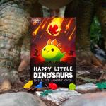 Unstable Games - Happy Little Dinosaurs Base Game - Competitive Sabotage Funny Family Card Game For Kids, Teens, Adults - 2-4 Players