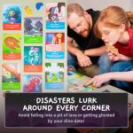 Unstable Games - Happy Little Dinosaurs Base Game - Competitive Sabotage Funny Family Card Game For Kids, Teens, Adults - 2-4 Players