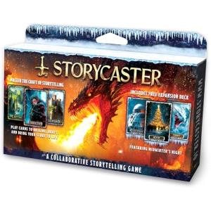STORYCASTER Fantasy Starter Deck: 1-4 Player Creative Card Game, Ages 13 and Up, 90 Minutes Playtime, Holiday Expansion Included