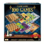 Merchant Ambassador: Classic Games, 100 Games, Enjoy 100 Different Games, Includes 5 Double-Sided Playing Boards, Fun for Children and Adults, For Ages 3 and up