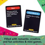 The Ultimate Date Night Game by Relatable, Great for Couples Games and Stay at Home Date Night Ideas, From The Makers of Let's Get Deep Relationship Card Game, Includes 300 Cards & Spinner