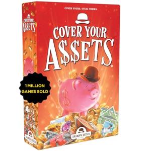 Grandpa Beck's Games Cover Your Assets Card Game | from The Creators of Skull King | Easy to Learn and Outrageously Fun for Kids, Teens, & Adults | 2-6 Players Ages 7+