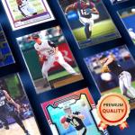 600 Counts Card Sleeves, Penny Clear Card Sleeves for Trading Cards, Baseball Card Sleeves, Trading Card Sleeve, Soft Sports Card Sleeves, Plastic Card Protector Sleeves for Football Game Cards, MTG