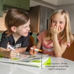 The Adventure Challenge Kids Edition - 30 Scratch-Off Adventures and Games for Kids, Adventure Challenge Scratch Off Book, Kids Adventure Book, Perfect for Ages 6-12