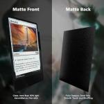 Black MTG Card Sleeves 300CT, Matte Textured Back Card Sleeves Deck Card Protectors, Standard Size Card Sleeves for Magic The Gathering, Baseball Card, Sports Cards, Game Card