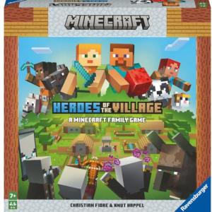 Ravensburger Minecraft Heroes of The Village | Cooperative Board Game | Exciting & Unpredictable | Perfect for Families and Minecraft Enthusiasts | Suitable for Kids & Adults