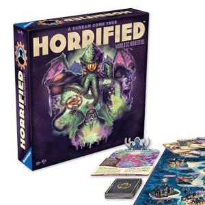 Ravensburger Horrified: World of Monsters Cooperative Strategy Board Game for Ages 10 and Up