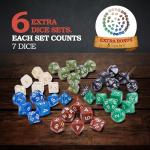 Dungeons and Dragons 2024 Player's Handbook Bundled with DND 6 Dice Sets, Flannel Bags, Complete Printable Kit - Core Rulebook with D&D Starter Set Accessory - Tabletop Board Game