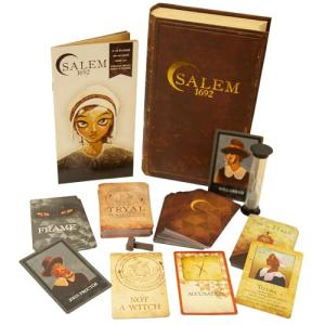 Salem 1692 Board Game 4-12 Players Ages 14 and Up