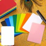 Zomiboo Tall Trading Card Dividers,10 Colors Plastic Trading Card Page Dividers for Games Sports Baseball, 2.7 x 4.2 Inch(150 Pieces)