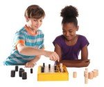 Tic Tac Toe Gobblet! 2 Players Abstract Strategy Board Game - Award Winning Kids Adults Family Original All Wooden Board Game by Blue Orange Games - Ages 7 to 99