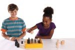 Tic Tac Toe Gobblet! 2 Players Abstract Strategy Board Game - Award Winning Kids Adults Family Original All Wooden Board Game by Blue Orange Games - Ages 7 to 99