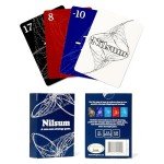 Nilsum - A Zero Sum Strategy Game - Casual Strategy Game for Adults, Teens, and Kids, Family Games for Kids and Adults, Card Games for Adults