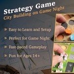 Castellans Board Game - Valeria Universe of Games - Strategy Board Game with Dice Drafting, Resource Management, and Area Control. Game Night for 1-5 Players, Solo Game Mode