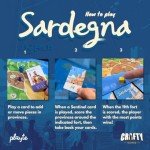 Crafty Games Sardegna Dynamic Area Control Board Game by Stefan Dorra, 2-4 Players, Ages 15+, 45-60 Minute Play time