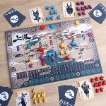 Joraku Deluxe — by Moaideas Game Design | Strategy and Tactics in Feudal Japan | Includes 40 Wooden Samurai Meeples | Trick-Taking Meets Area Control | 2-4 Players | 20-40 Minutes