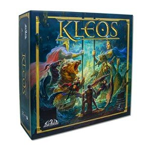 Giga Mech Games Kleos: Greek Gods Compete in a Game of Tactical Card-Play, Area Control and Combat for 1-5 Players