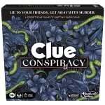 Clue Conspiracy Board Game for Adults and Teens, Secret Role Strategy Games, Ages 14+, 4-10 Players, 45 Minutes, Mystery & Party Games