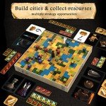 Battle of GOG - Elevate Family Game Night with Exciting Light Strategy, Area Control, and Resource Management War Game for 2-4 Players!