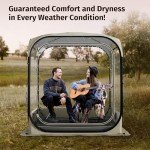 EAST OAK Pop-Up Weather Pod for Outdoor Activities