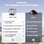 EAST OAK Pop-Up Weather Pod for Outdoor Activities