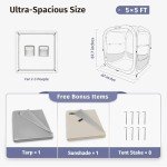 EAST OAK Pop-Up Weather Pod for Outdoor Activities