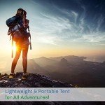 Lightweight 2-Person Camping Tent with Rain Fly