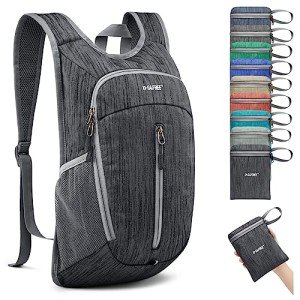 G4Free 10L Lightweight Packable Hiking Backpack