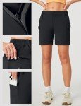 Ewedoos Women's Quick-Dry Hiking Cargo Shorts