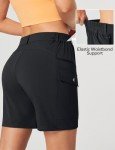 Ewedoos Women's Quick-Dry Hiking Cargo Shorts