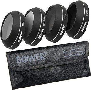 Bower Mavic Pro 4pc Filter Kit for Aerial Photos