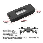3.7V 1200mAh Battery for 4D-V4 Drone