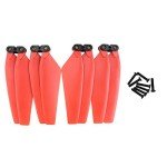 4-Pack MJX Bugs Quadcopter Propellers - Red