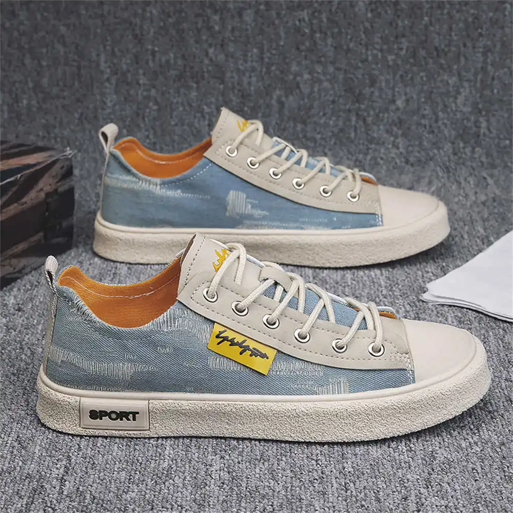 Orange Casual Sneakers for Spring and Autumn