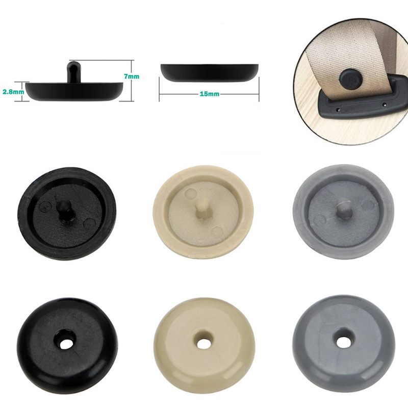 10 Pack Car Seatbelt Stopper Buckle Set