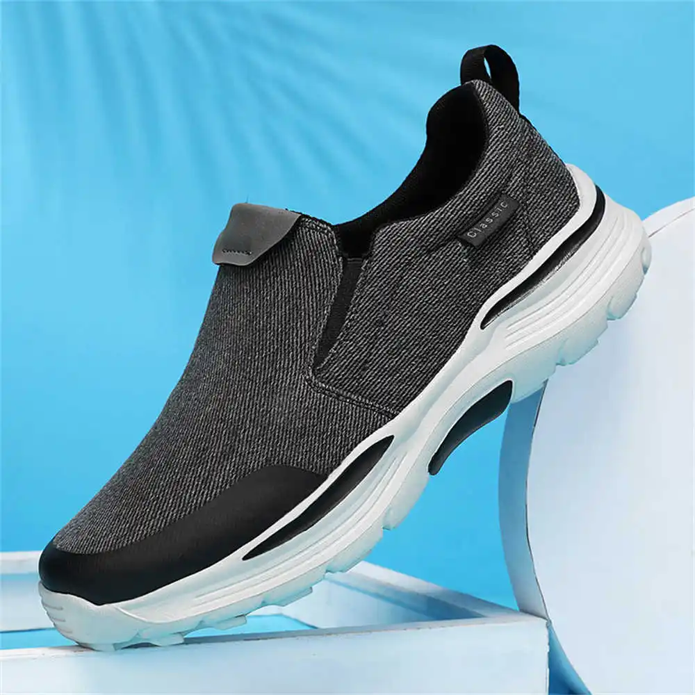 Men's Casual Orange Sneakers for Outdoor Activities