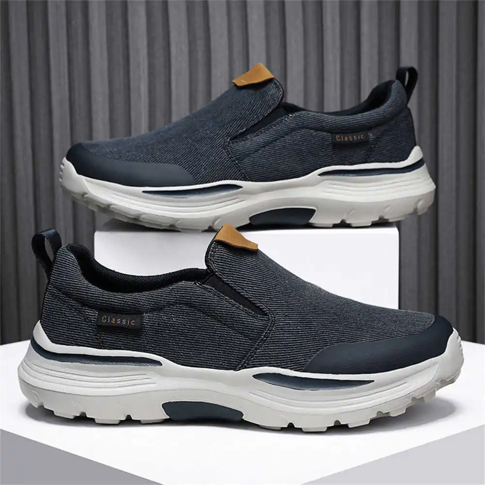 Men's Casual Orange Sneakers for Outdoor Activities
