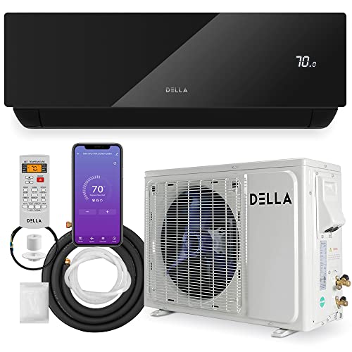 DELLA 18,000 BTU Wifi Enabled Mini Split Air Conditioner