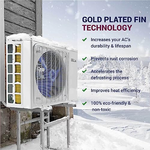 DELLA 18,000 BTU Wifi Enabled Mini Split Air Conditioner
