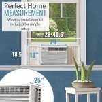 Keystone 18,000 BTU Window Air Conditioner with Heater
