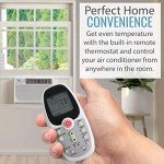 Keystone 18,000 BTU Window Air Conditioner with Heater