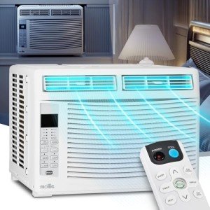 Mollie 6000 BTU Window Air Conditioner - Powerful Cooling