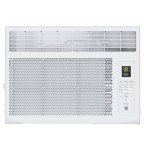 GE Window Air Conditioner Unit, 5,000 BTU with LED Controls for Small Rooms up to 150 sq ft., Adjustable Fan and Cooling Settings, Perfect for Guest or Living Room, Easy Install Kit Included, White