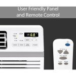LG 8,000 BTU Window Air Conditioner, 115V, Cools 340 Sq.Ft. for Bedroom, Living Room, Apartment, Quiet Operation, Electronic Control with Remote, 3 Cooling & Fan Speeds, Auto Restart, White