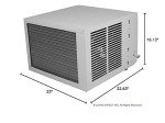 Koldfront WAC8001W 8000 BTU Window AC - White