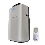 Whynter Portable Air Conditioner 12,000 BTU with Dual Hose Dehumidifier & Cooling Fan for 400 Sq Ft Rooms, Includes AC Unit Window Kit Elite ARC-122DS (7,000 SACC), Silver